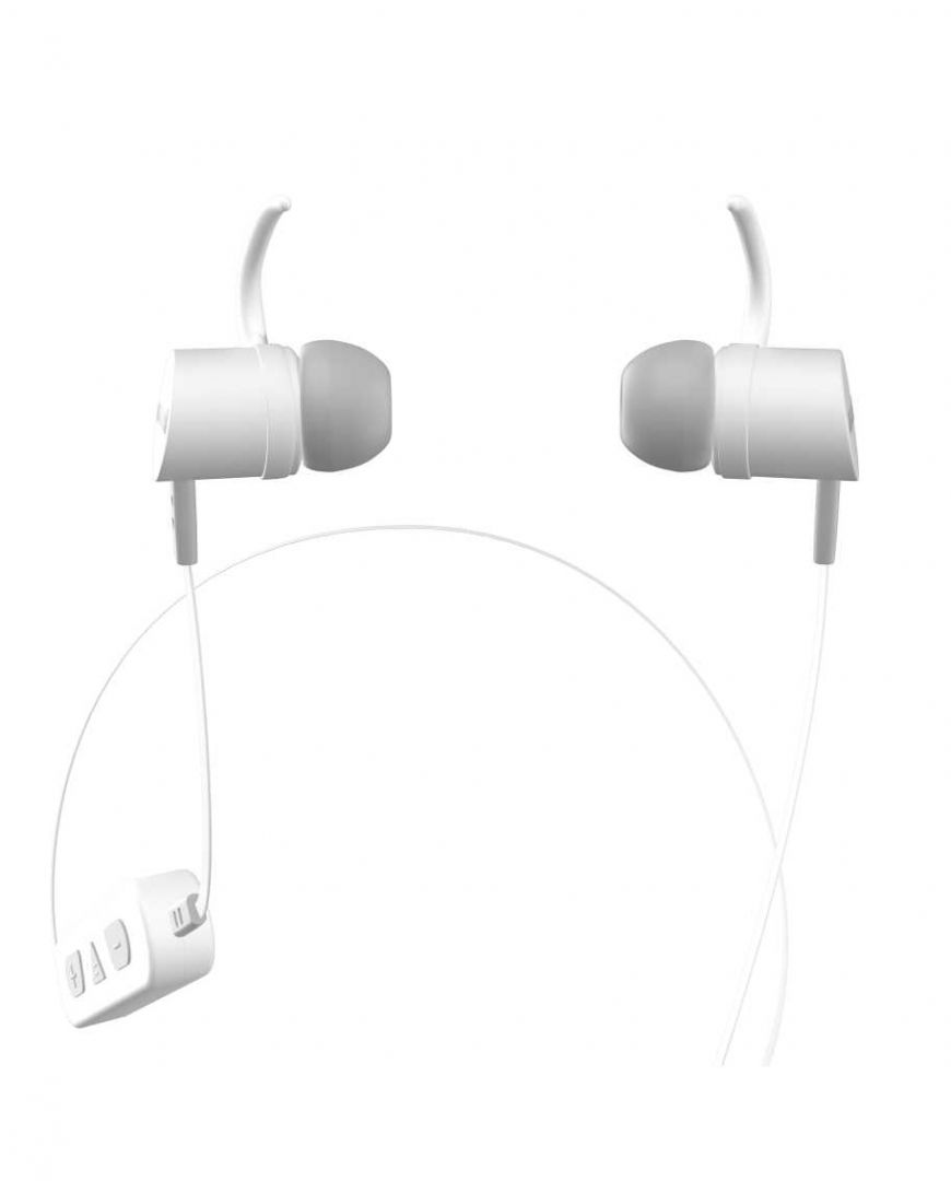 Maxell Solids BT Earphones Bone