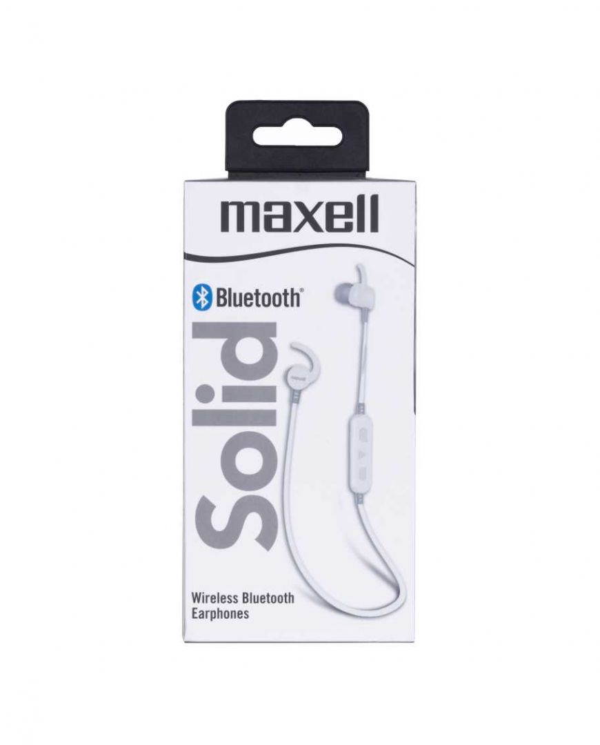 Maxell Solids BT Earphones Bone