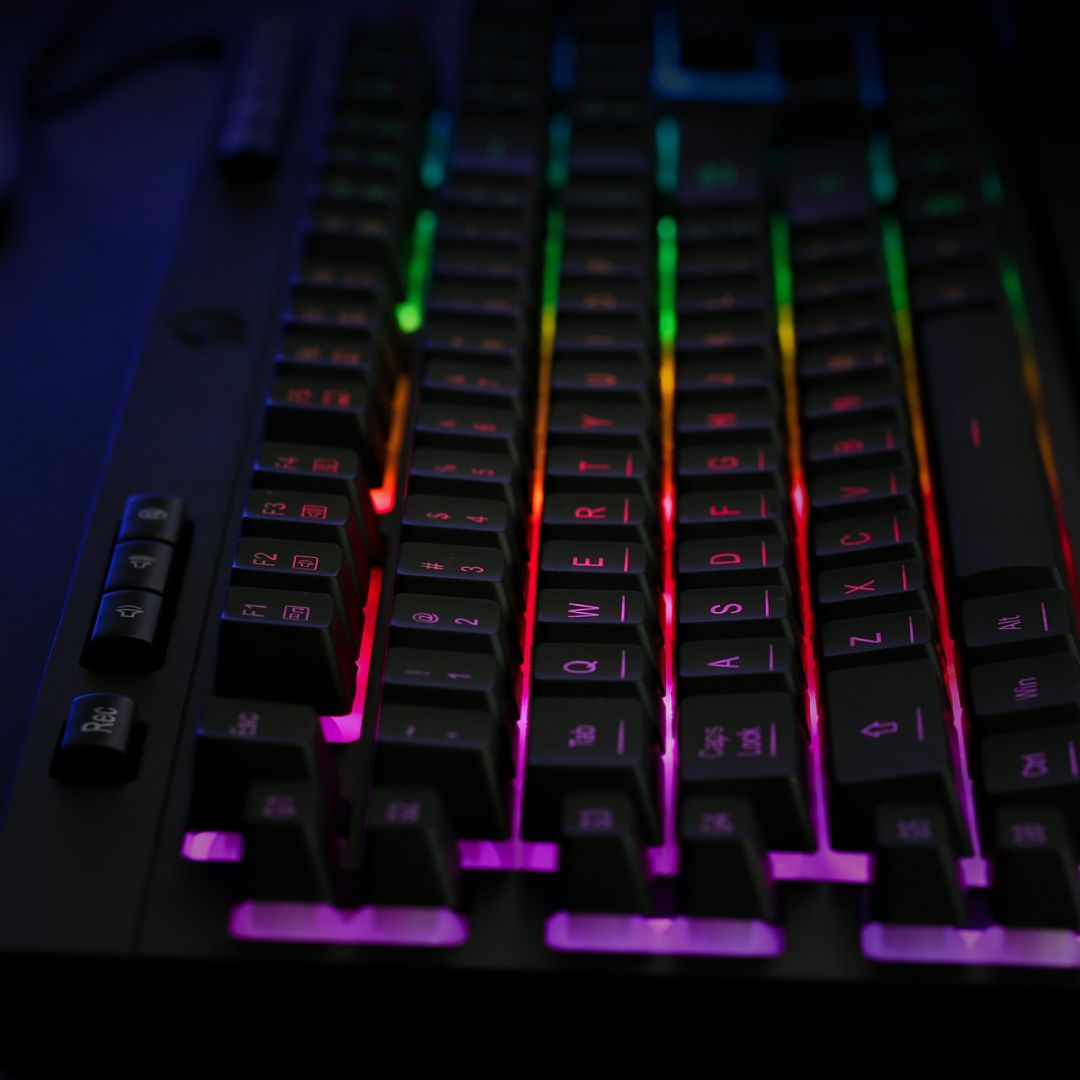 Redragon Shiva RGB Membrane Gaming Keyboard Black HU