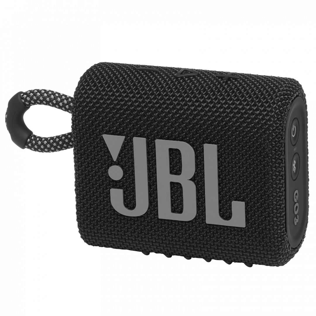 JBL Go 2 Bluetooth Portable Waterproof Speaker Black