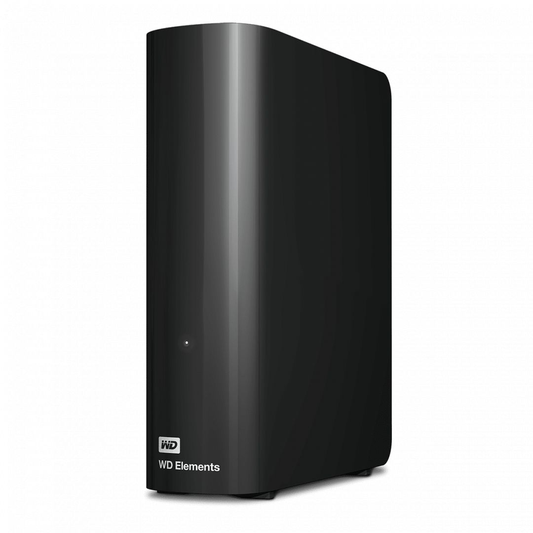 Western Digital 14TB 3,5" Elements Desktop Black USB 3.0 WDBWLG0140HBK-EESN
