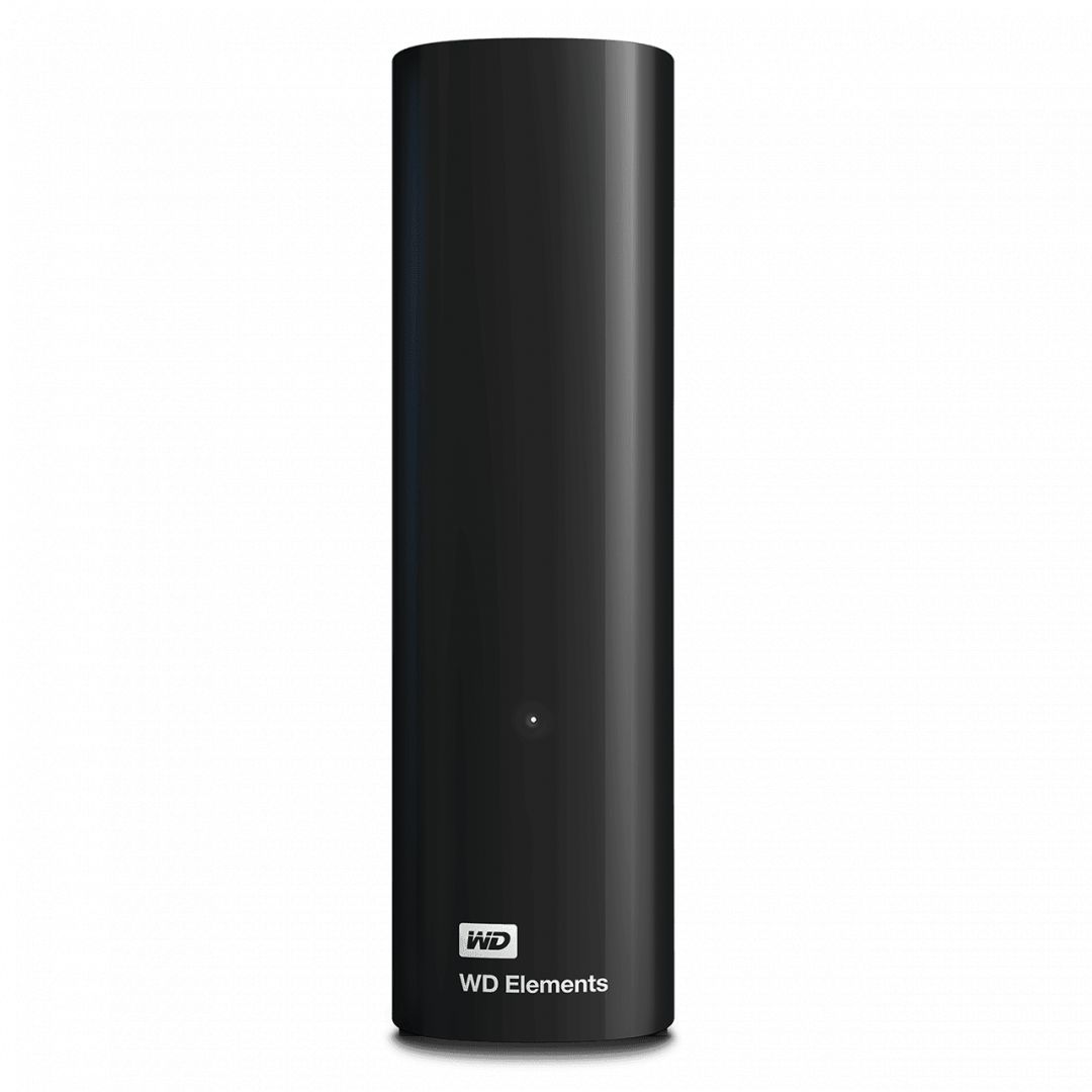 Western Digital 14TB 3,5" Elements Desktop Black USB 3.0 WDBWLG0140HBK-EESN