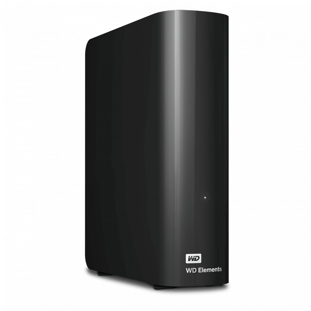 Western Digital 14TB 3,5" Elements Desktop Black USB 3.0 WDBWLG0140HBK-EESN
