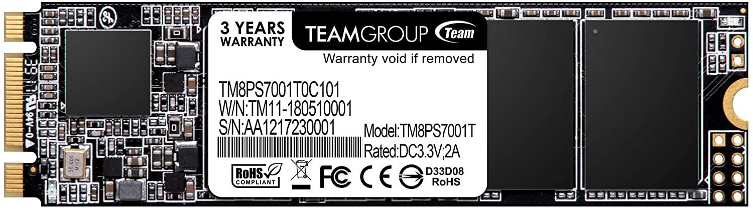 TeamGroup 1TB M.2 2280 MS30 TM8PS7001T0C101