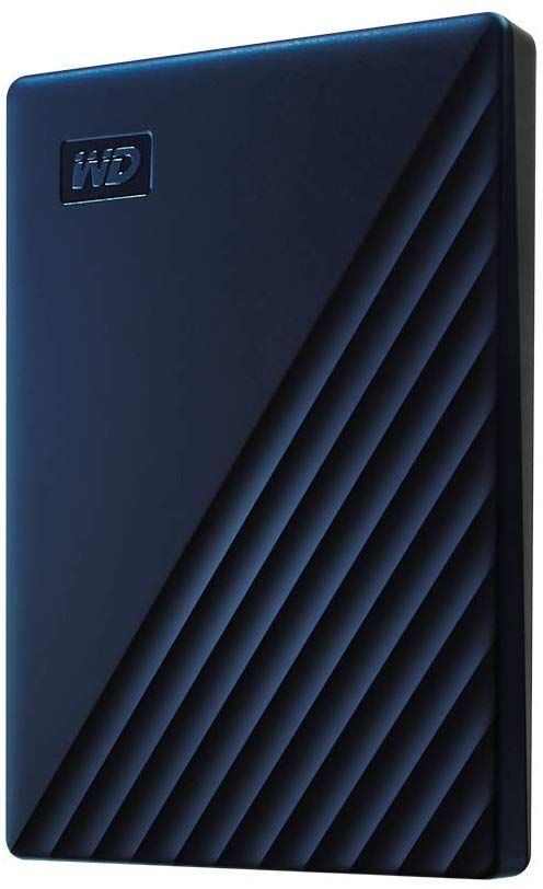 Western Digital 4TB 2,5" My Passport for Mac USB3.0 Midnight Blue WDBA2F0040BBL