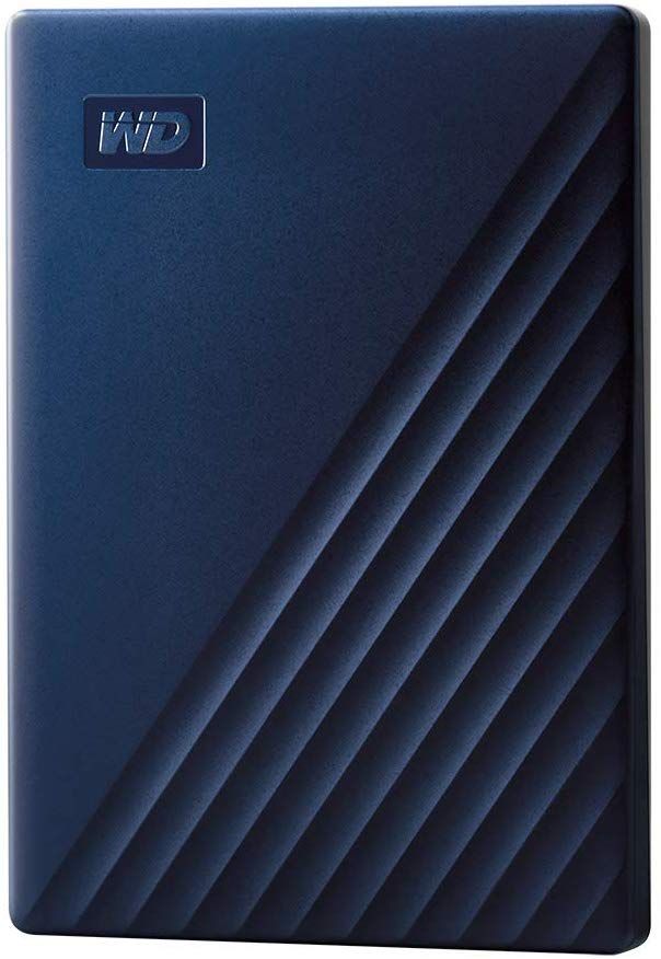 Western Digital 4TB 2,5" My Passport for Mac USB3.0 Midnight Blue WDBA2F0040BBL