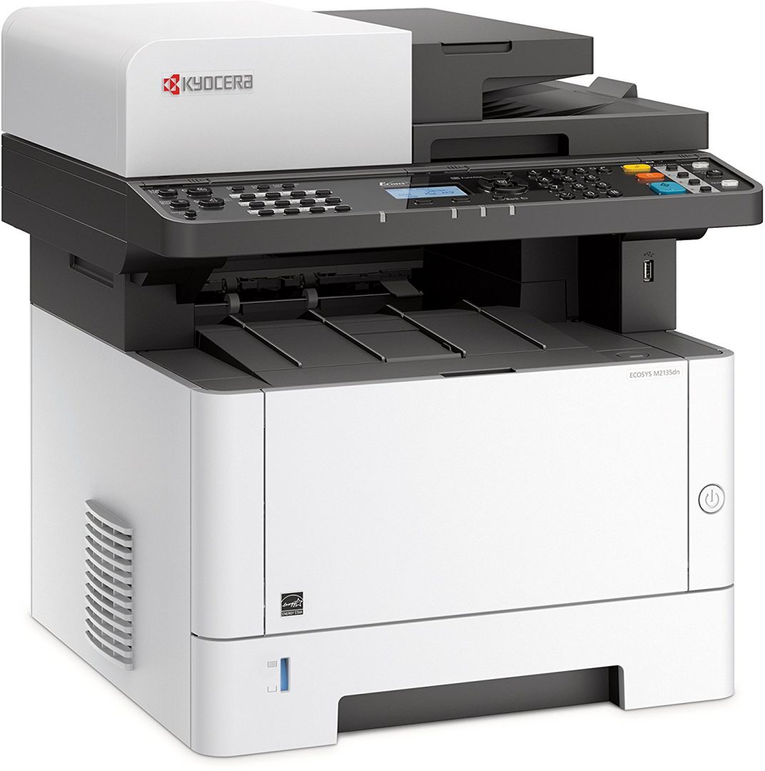 Kyocera M2135DN Ecosys lézernyomtató/másoló/síkágyas scanner (M2030dn utódja)