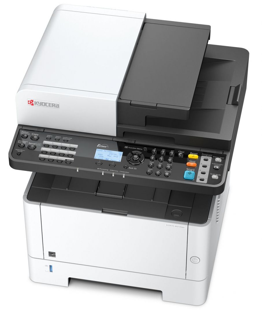Kyocera M2135DN Ecosys lézernyomtató/másoló/síkágyas scanner (M2030dn utódja)