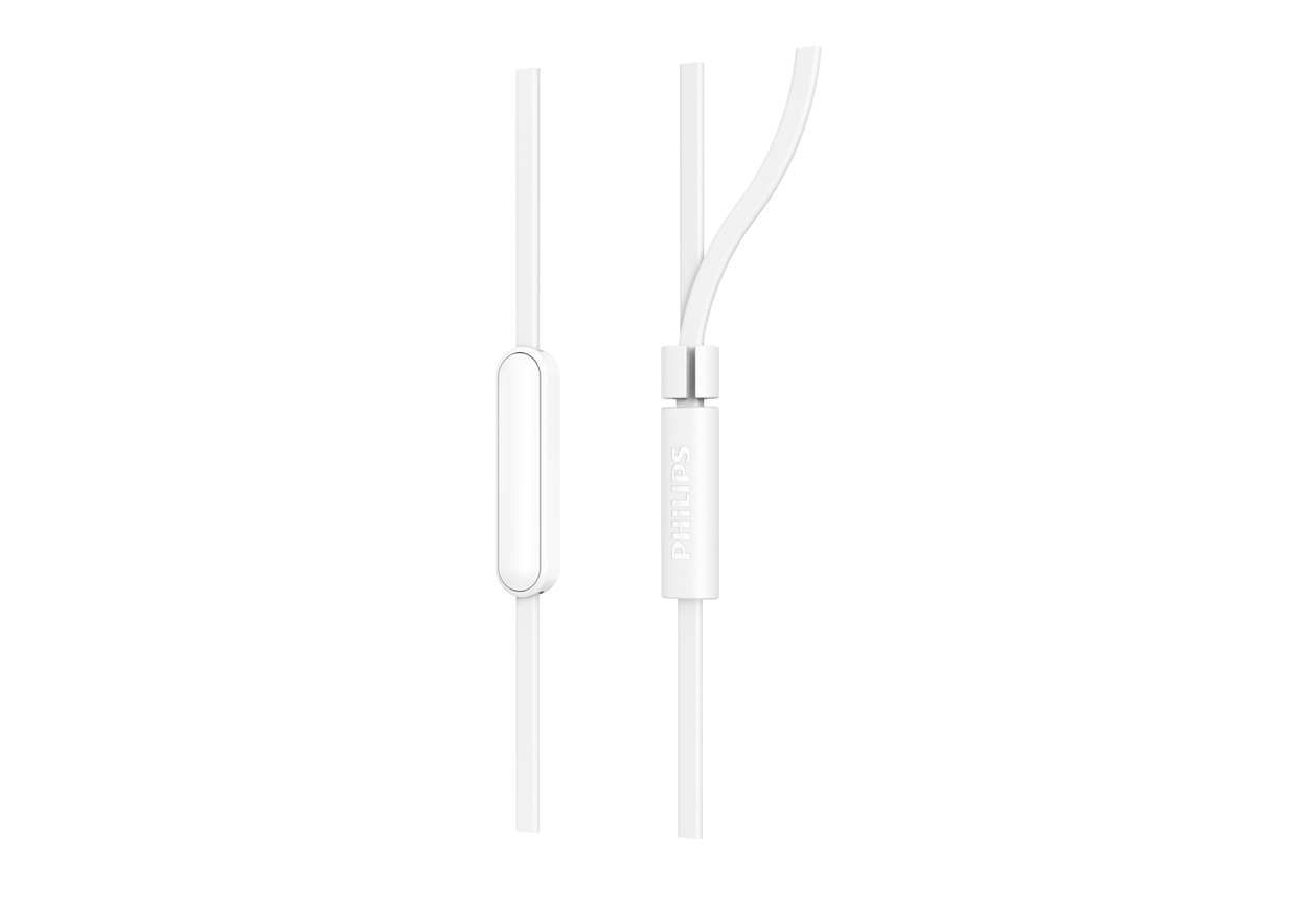 Philips TAE1105WT Headset White