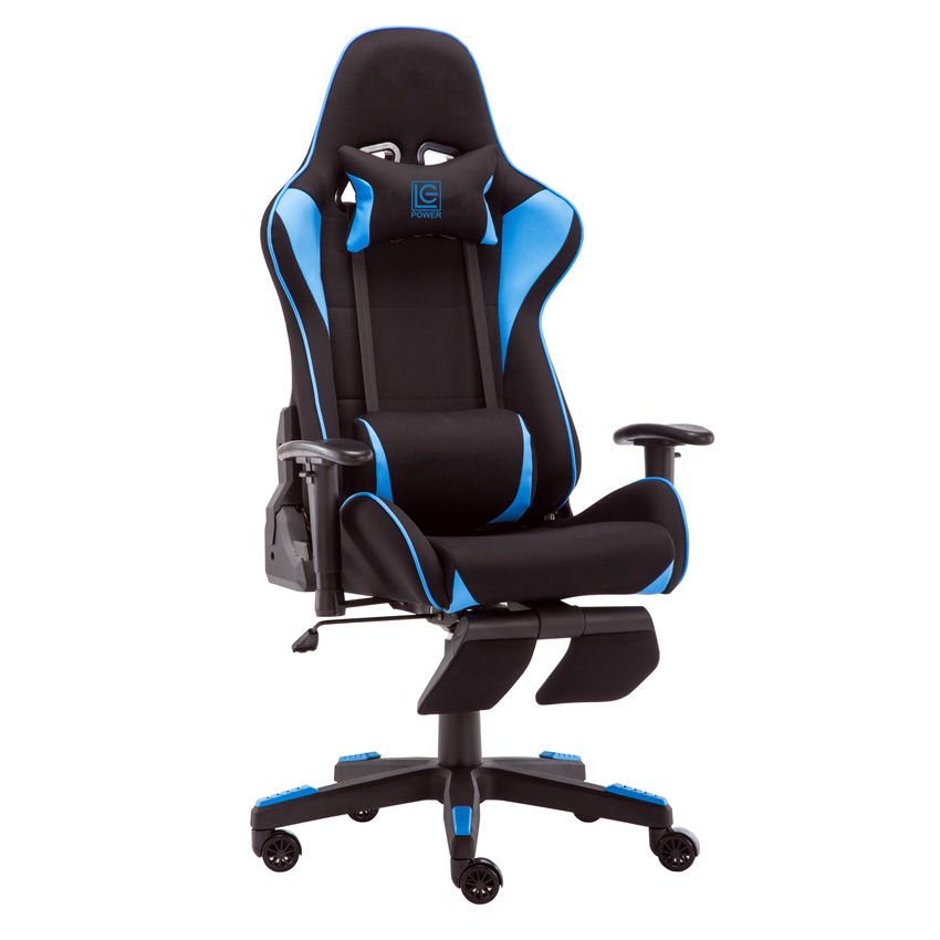 LC Power LC-GC-702BB-FF Gaming Chair Black/Blue