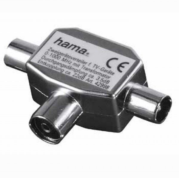 Hama TV-Jel elosztó / Koax elosztó