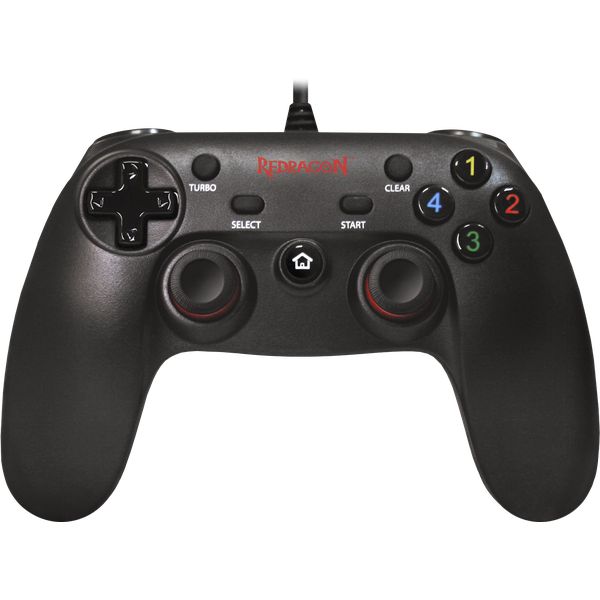 Redragon Saturn Wirred Gamepad Black PC/PS3