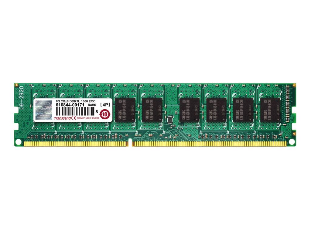 Transcend 8GB DDR3L 1600Mhz ECC