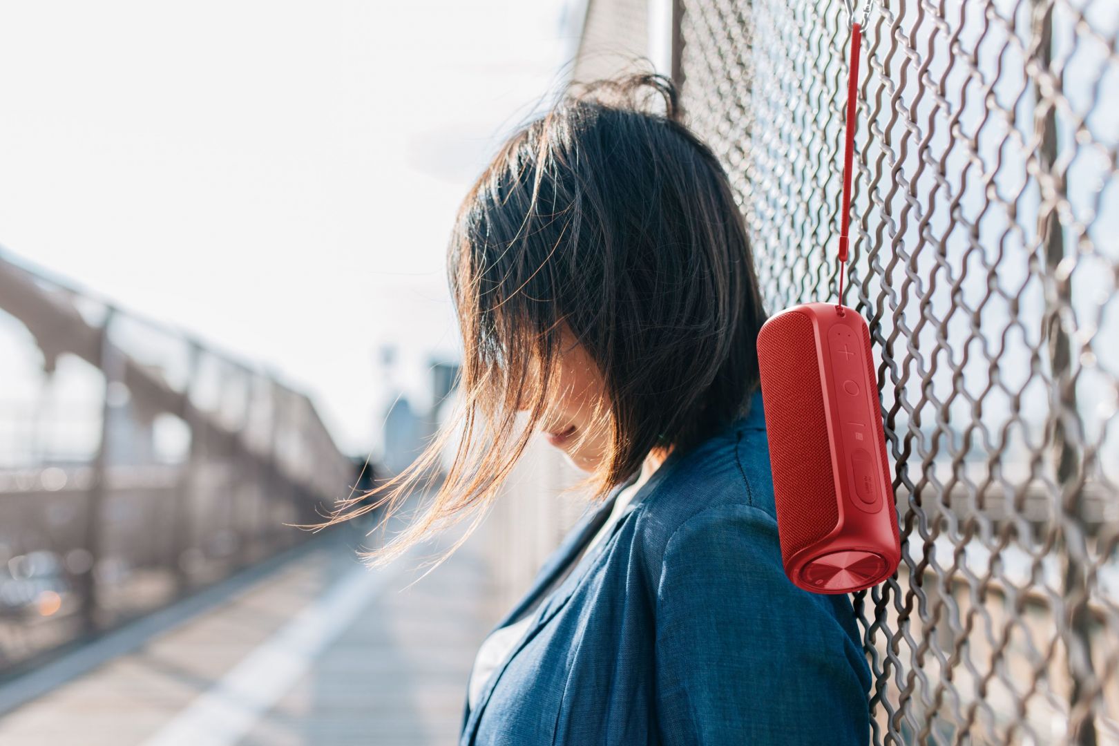 Cellularline Bireless Thunder waterproof speaker, AQL? certified, red