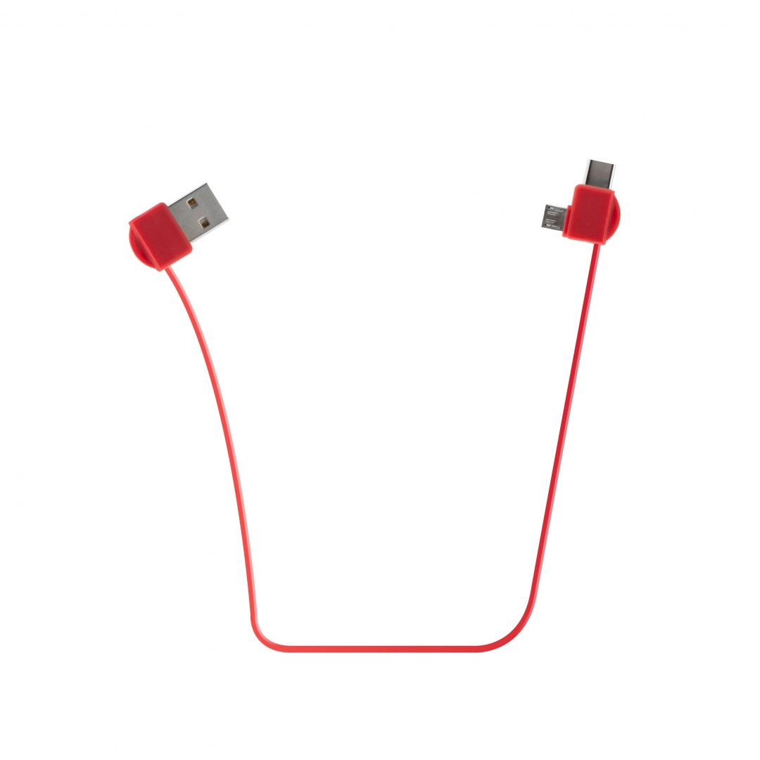 FIXED Powerbank Zen 10,000 with microUSB/USB-C cable, 10,000 mAh, white