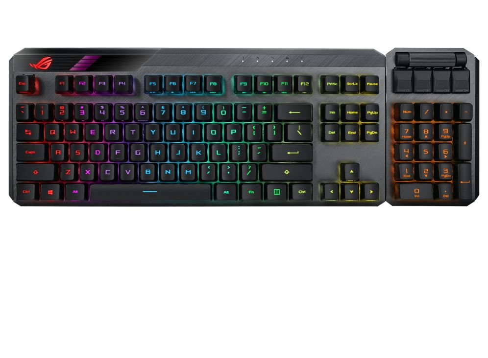 Asus ROG Claymore II Gaming Mechanical Keyboard Black HU
