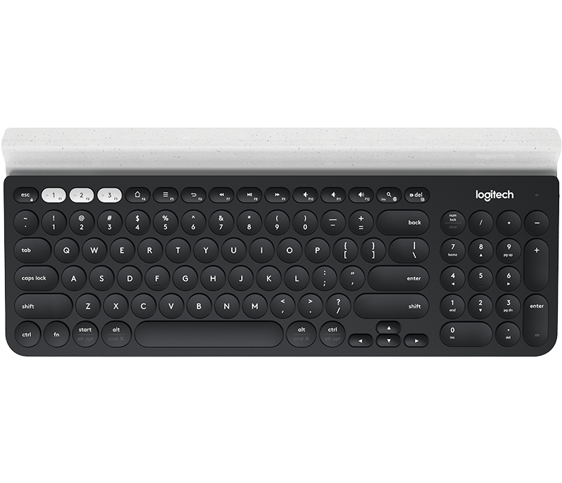 Logitech K780 wireless billentyűzet Black US