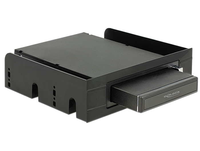 DeLock 3.5" / 5.25" Mobile Rack for 2.5" SATA hard drives and SSDs
