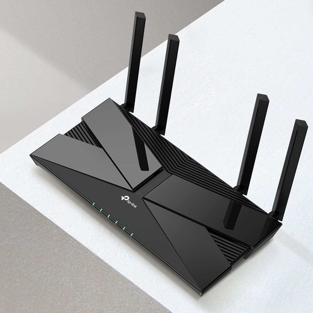 TP-Link AX1800 Dual-Band Wi-Fi 6 Router Black
