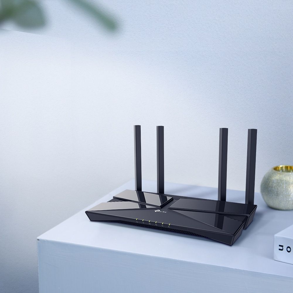 TP-Link AX1800 Dual-Band Wi-Fi 6 Router Black