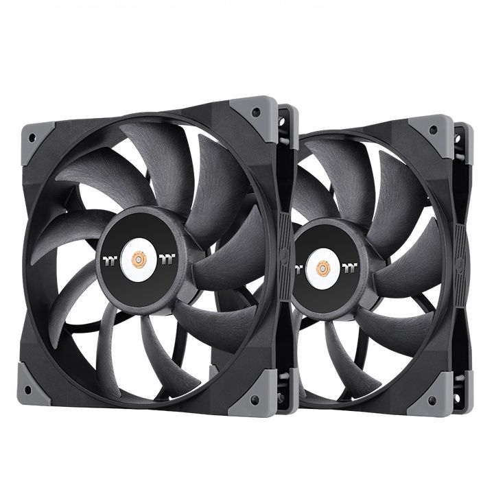 Thermaltake TOUGHFAN 14 High Static Pressure Radiator Fan (2 Fan Pack) Black