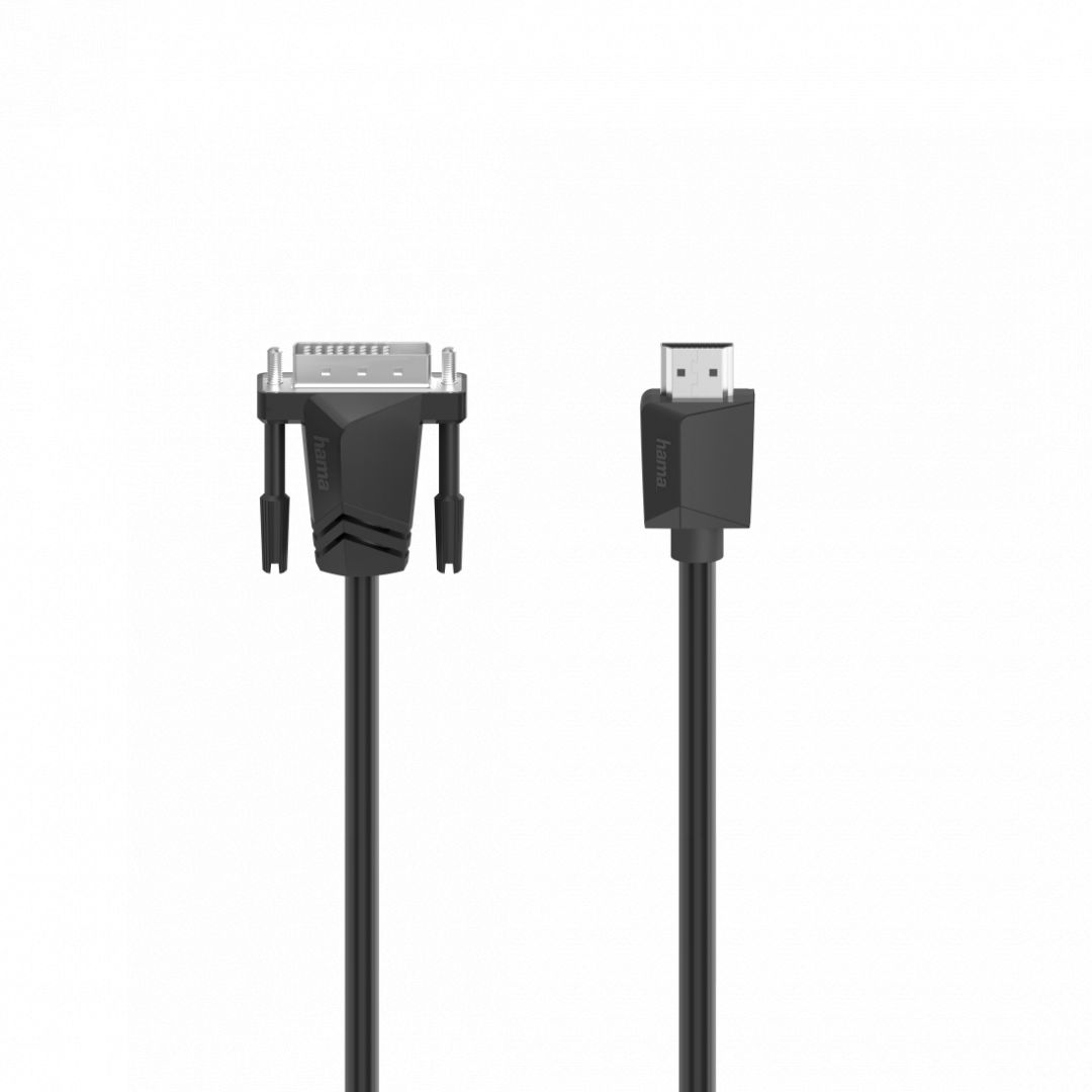 Hama FIC HDMI-DVI/D Cable 4K 1,5m Black