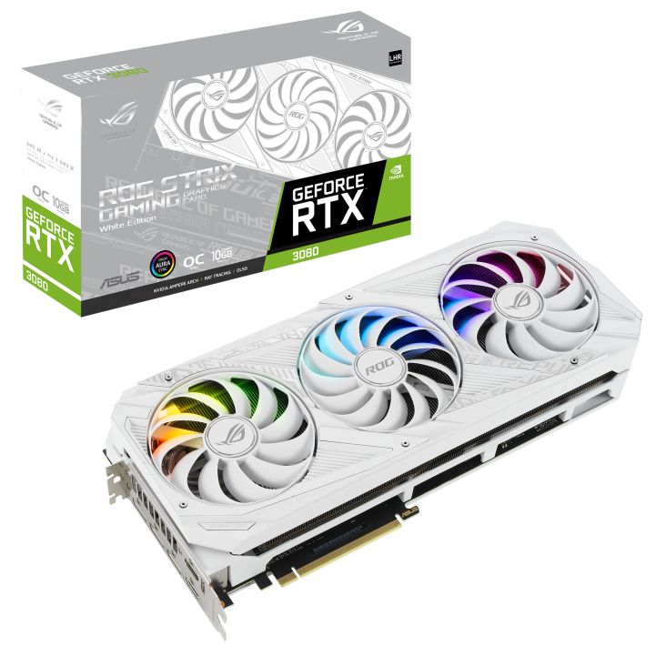 Asus ROG-STRIX-RTX3080-O10G-WHITE-V2 (LHR)