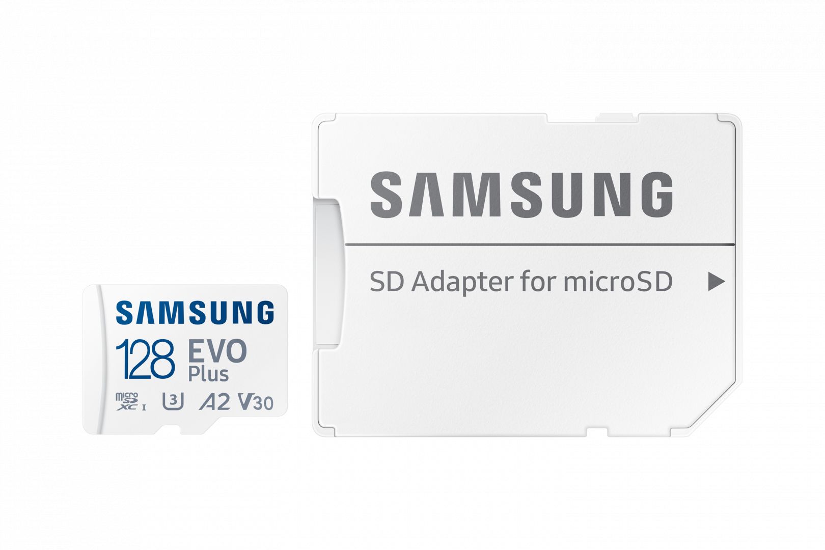 Samsung 128GB microSDXC EVO Plus Class10 U3 A2 V30 + Adapter