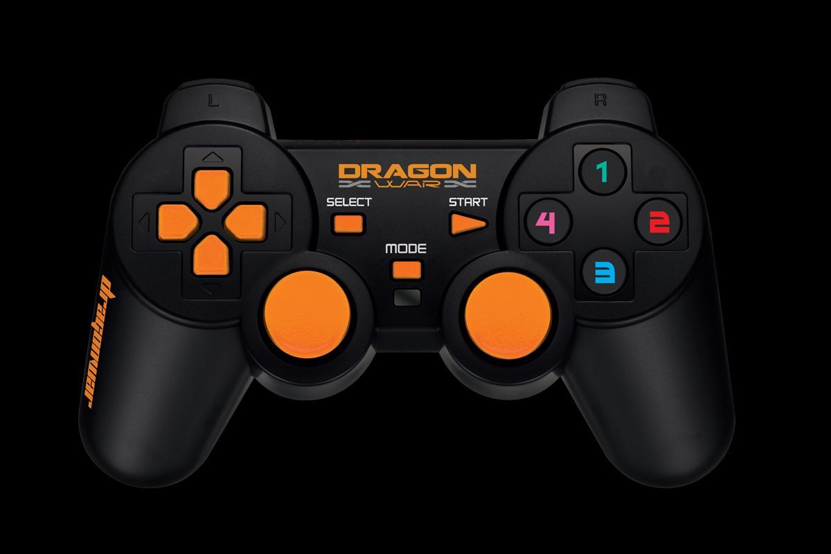 Dragon War DragonShock USB Gamepad Black