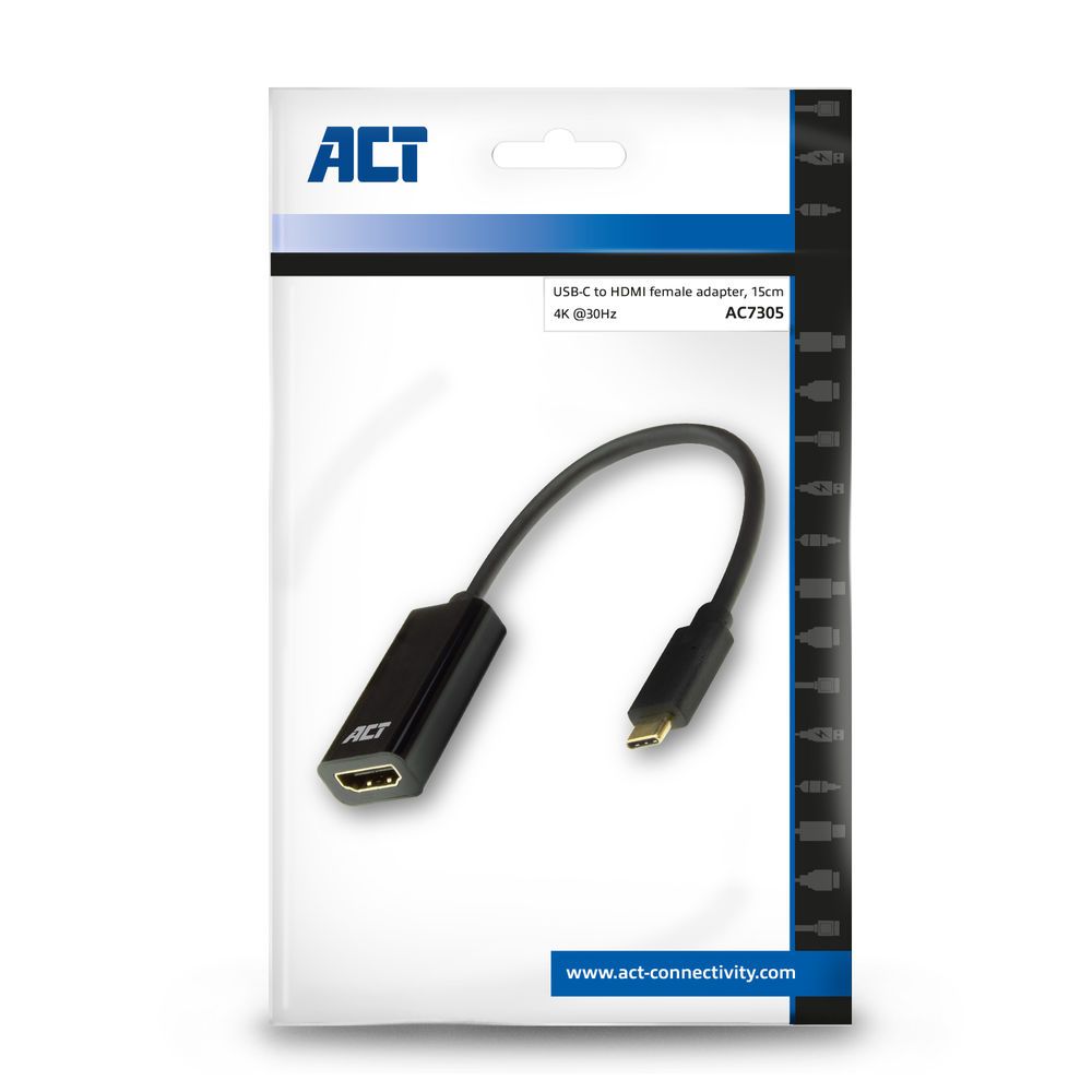 ACT AC7305 USB-C to 4K HDMI Adapter