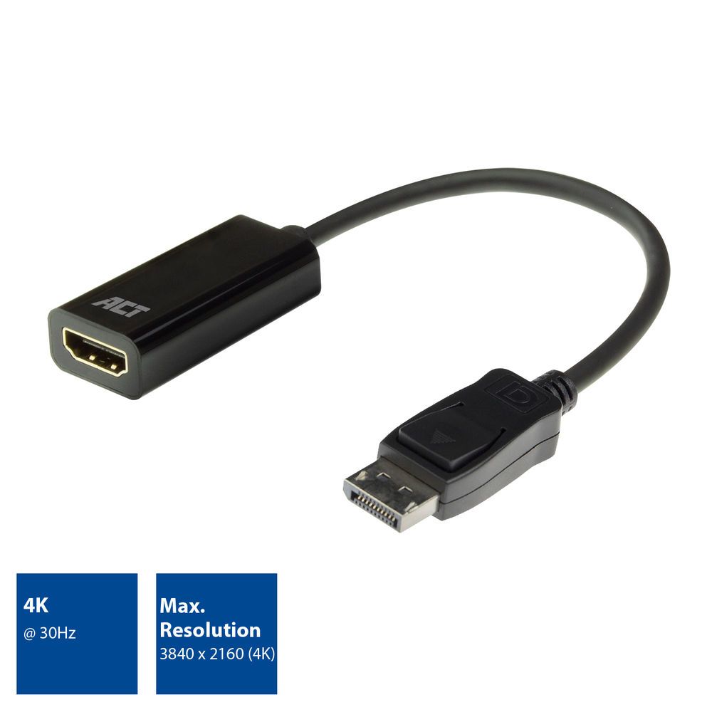 ACT AC7555 DisplayPort to HDMI adapter