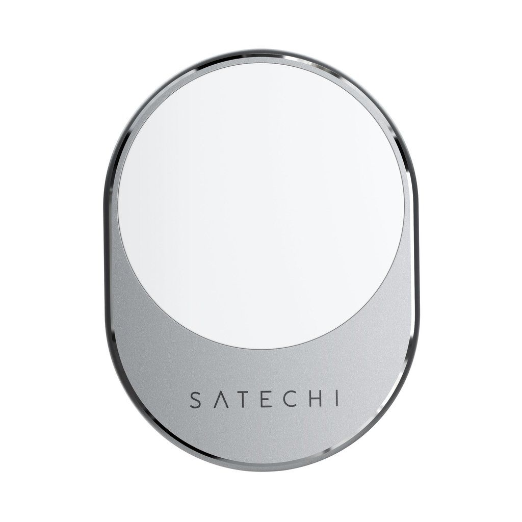 Satechi Magnetic Wireless Car Charger Silver