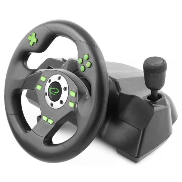 Esperanza EGW101 Steering Wheel Drift Black/Green