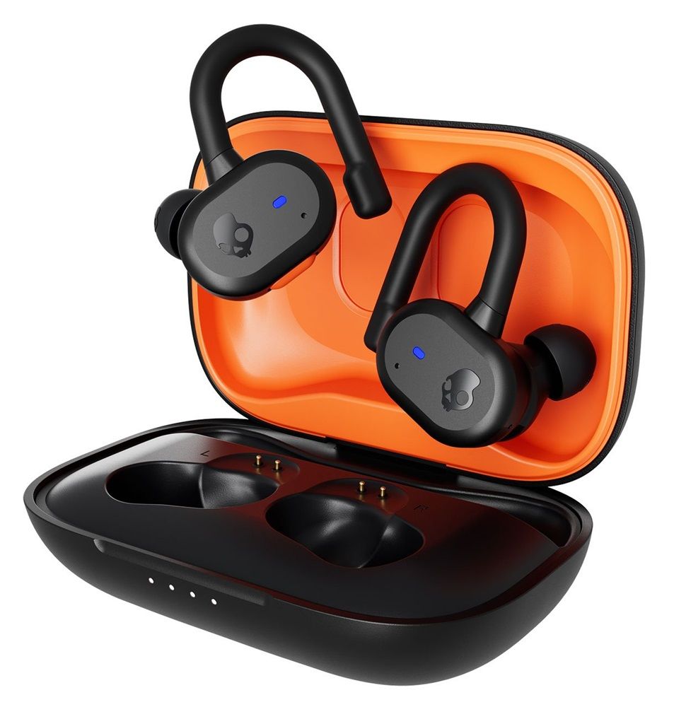 Skullcandy Push Active True Wireless Bluetooth Sport Headset Black/Orange