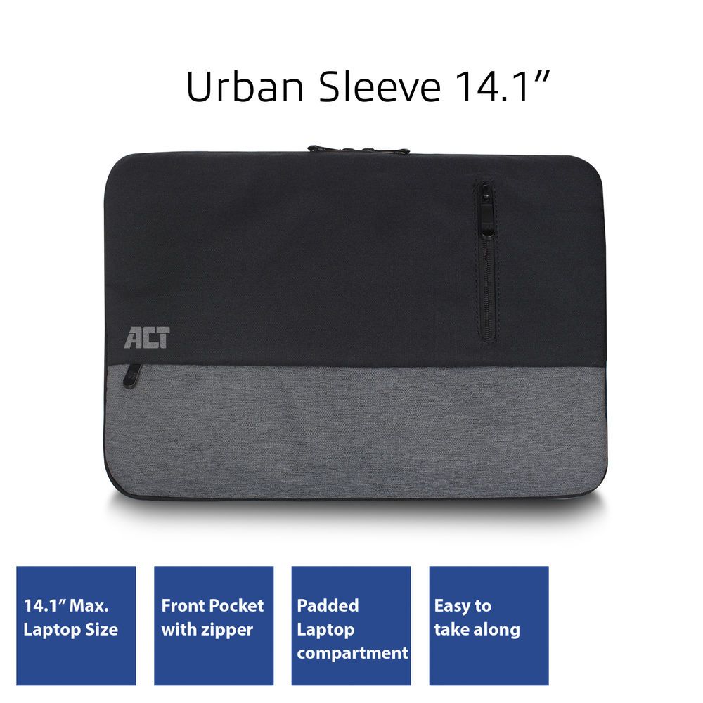 ACT AC8540 Urban 14,1" notebook tok Black