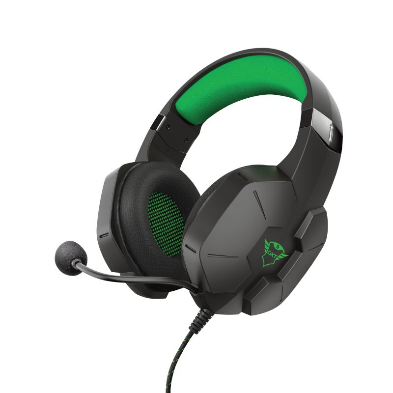 Trust GXT 323X Carus Gaming Headset Black/Green