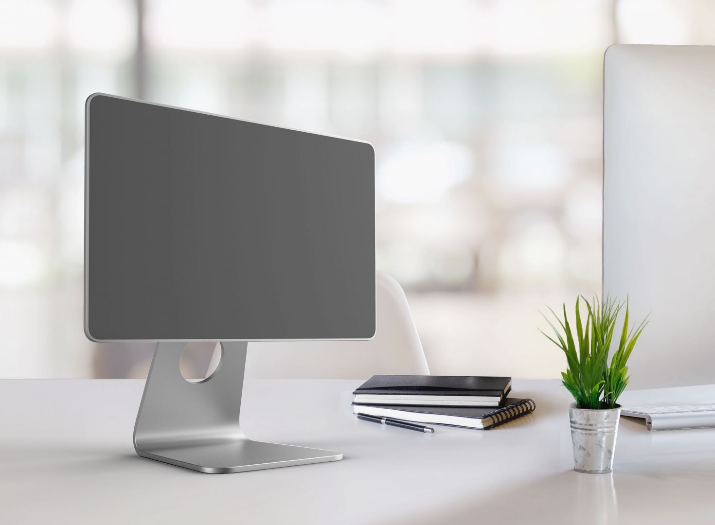 FIXED Aluminium magnetic stand FIXED Frame for Apple iPad Pro 11"(2018/2020/2021) and iPad Air (2020) Silver