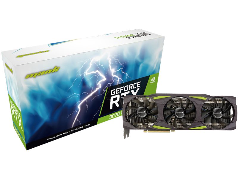 Manli GeForce RTX 3070 Ti 8GB DDR6X (LHR)
