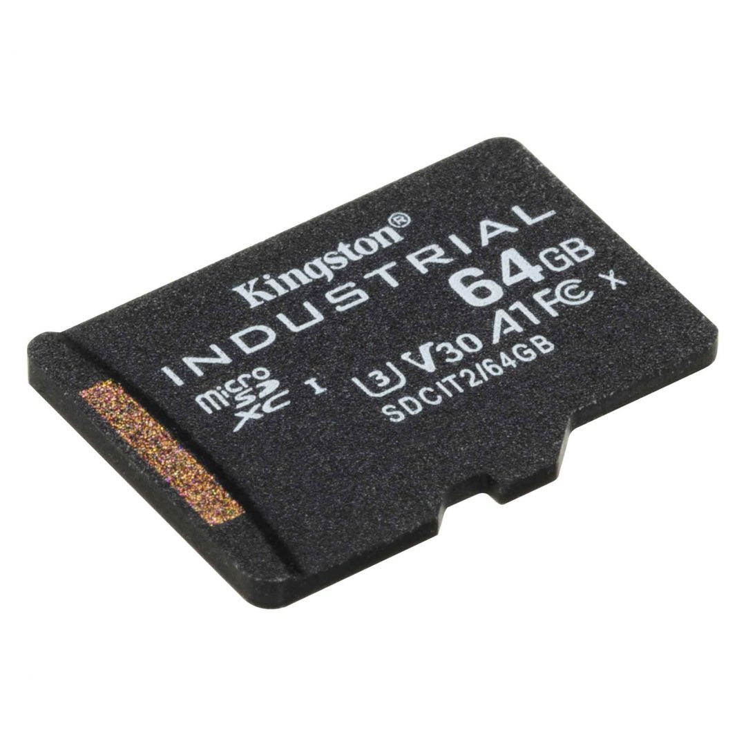 Kingston 64GB microSDXC CL10 U3 V30 A1 Industrial
