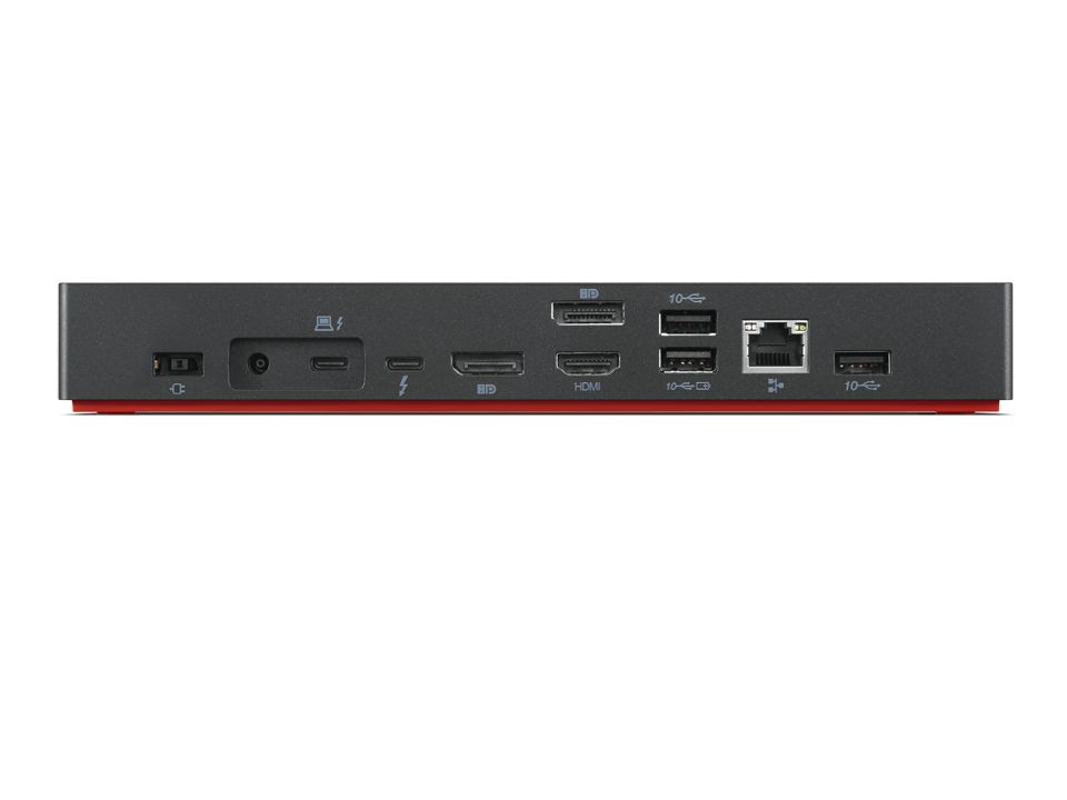 Lenovo ThinkPad Thunderbolt 4 Workstation Dock Black