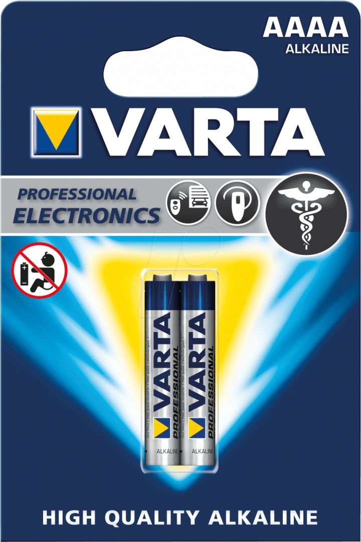 Varta LR61 AAAA tartós elem