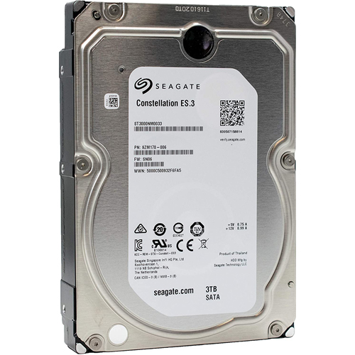 Seagate Constellation ES.3 3.5" 3TB 7200rpm 128MB SAS ST3000NM0023