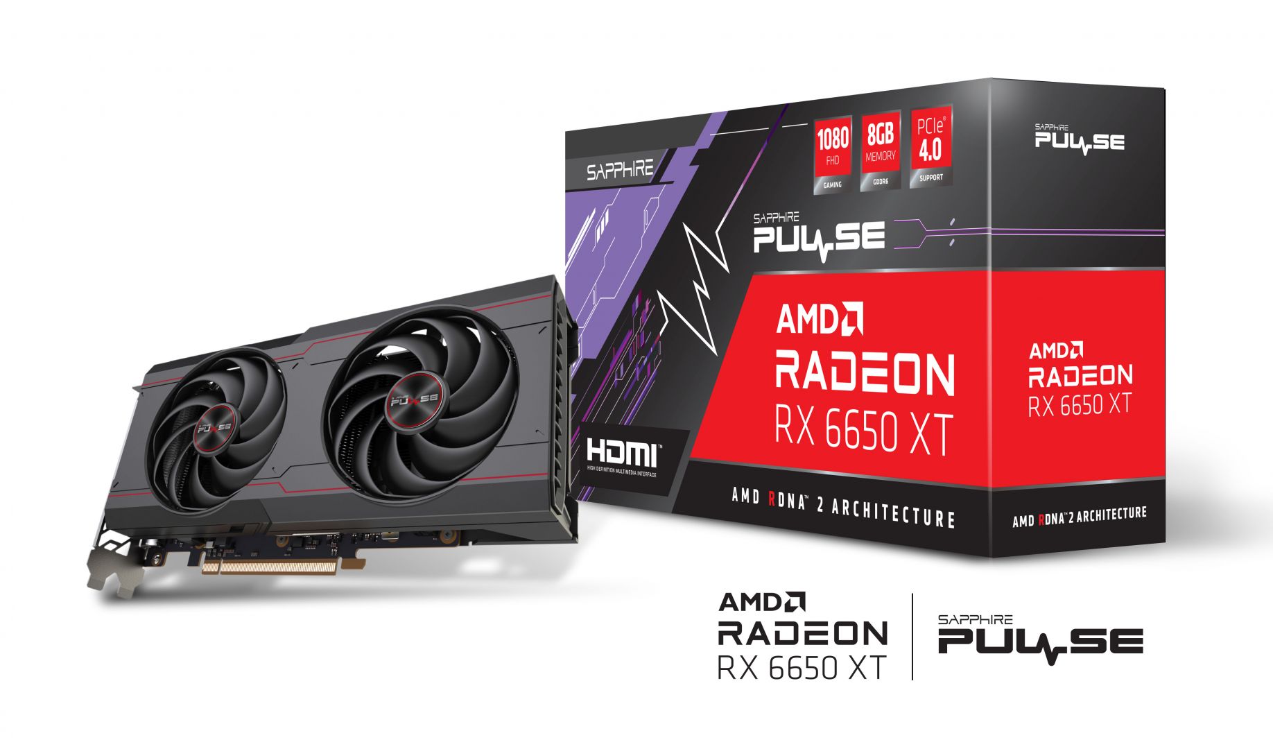 Sapphire Radeon RX 6650 XT 8GB DDR6 Pulse