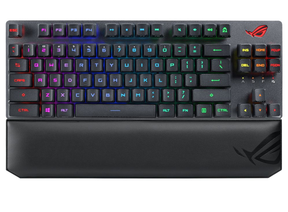 Asus ROG Strix Scope RX TKL Wireless Deluxe keyboard Black HU