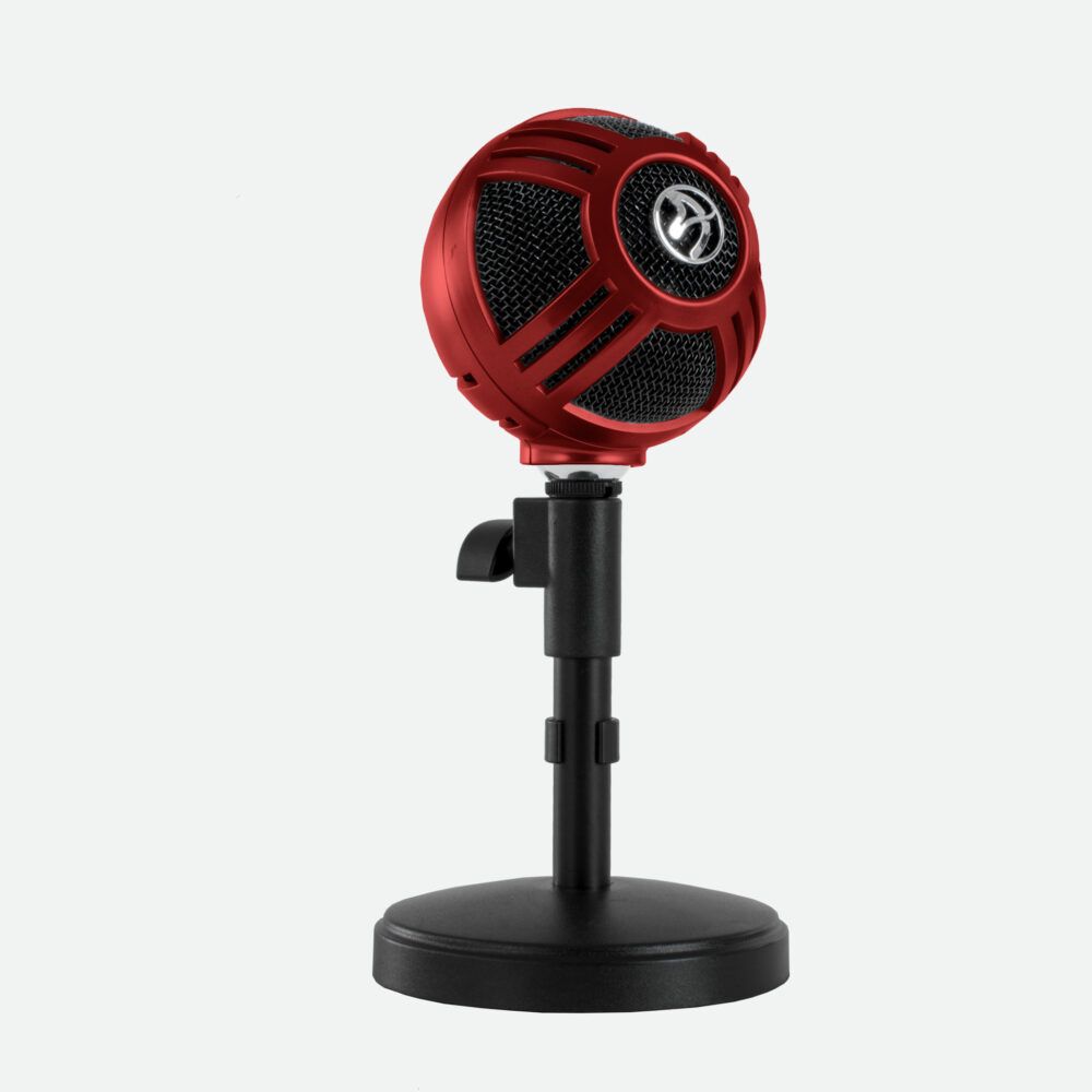 Arozzi Sfera Microphone Red