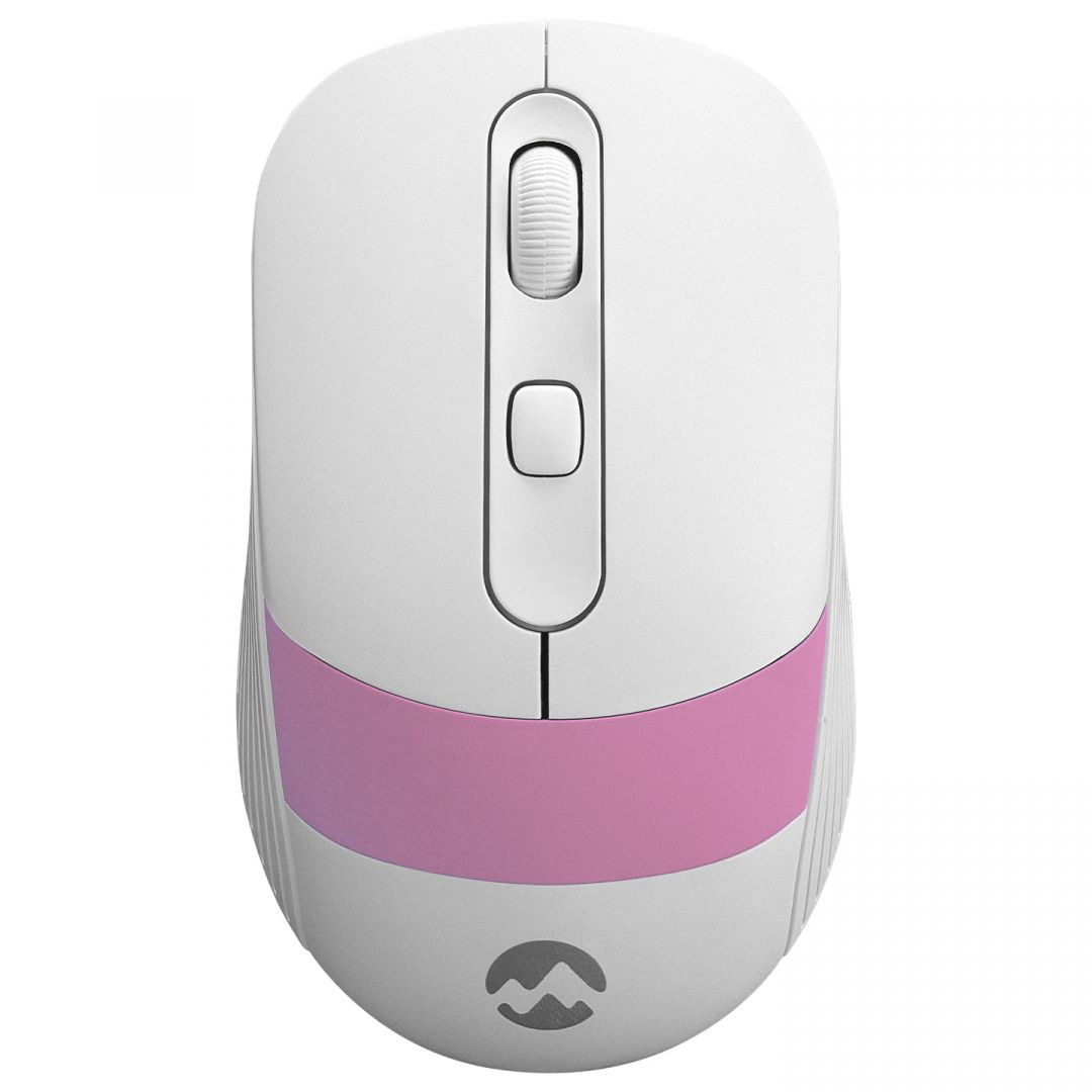 Everest SM-18 Wireless Optical Mouse White/Pink