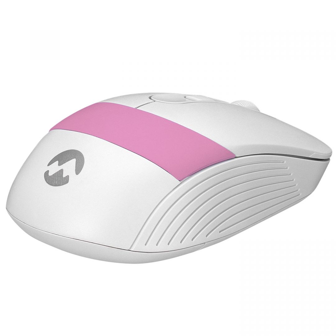 Everest SM-18 Wireless Optical Mouse White/Pink