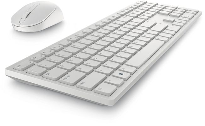 Dell KM5221W Pro Wireless Keyboard and Mouse White
