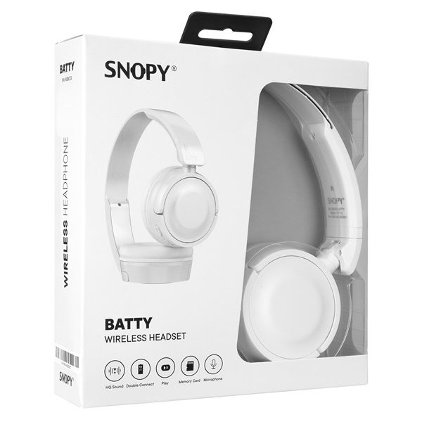 Snopy SN-XBK33 Batty Wireless Headset White