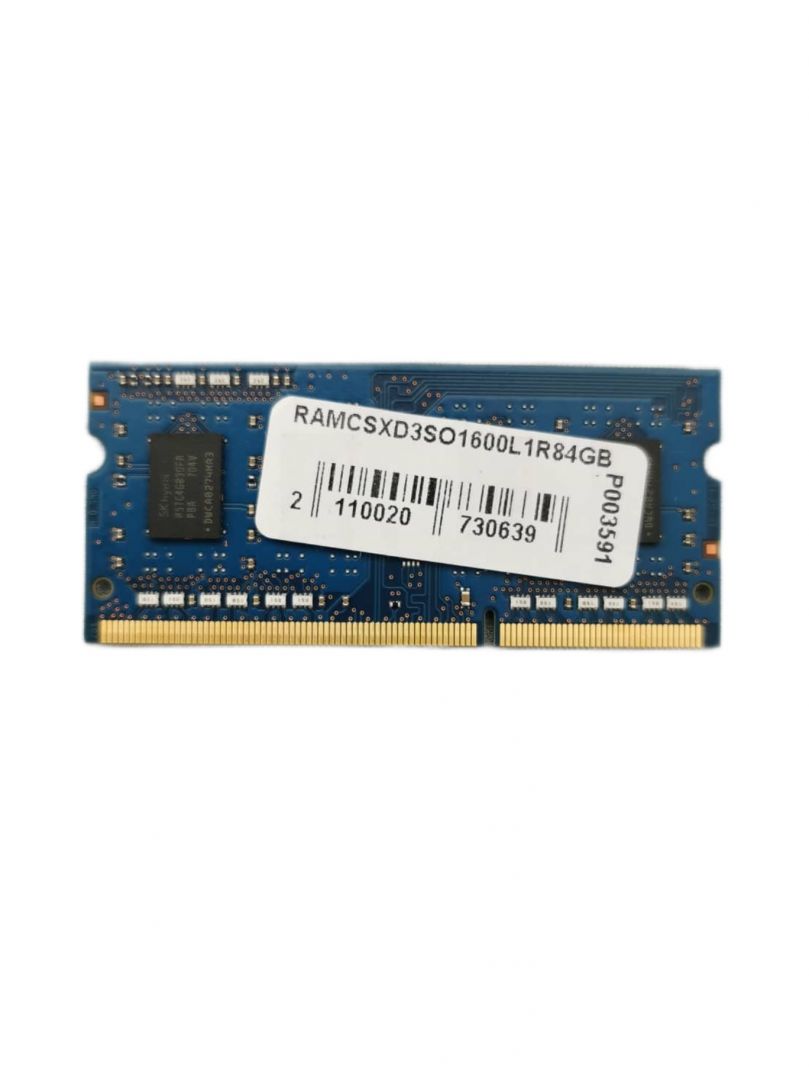 CSX 4GB DDR3L 1600Mhz SODIMM